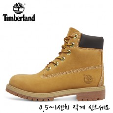 [TIMBERLAND]팀버랜드 여성 워커/부츠 JUNIOR WOMEN'S 6IN PREMUM 12909 WHEAT/NUBUC