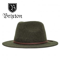 [BRIXTON] WESLEY 2 FEDORA MOSS (브릭스톤 웨슬리 페도라 올리브색)