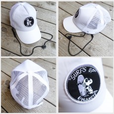 서핑모자 서프햇[PEANUTS] PEANUTS SURF CAP WHT	 (피넛츠 서프업 서프캡 화이트)