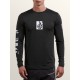 [VOLCOM] 볼컴 래쉬가드 LIDO PIXEL HTHR L/S RASHGUARD (CHARCOAL HEATHER)