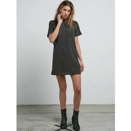 [VOLCOM] 볼컴 우먼스 박스티 BOYFRIEND ME DRESS(VINTAGE BLACK)