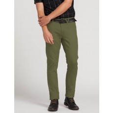 [VOLCOM] 볼컴 청바지 VORTA 5 POCKET SLUB SLIM FIT JEANS (VINEYARD GREEN)