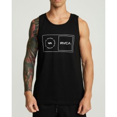 [RVCA] SPORT BALANCE BOX TANK BLK 루카 밸런스 박스 탱크탑 블랙