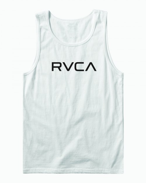 [RVCA] BIG RVCA TANK WHT  루카 빅 루카 탱크탑 화이트