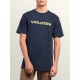 [VOLCOM] 볼컴 반팔티셔츠 CRISP EURO SHORT SLEEVE TEE NVY