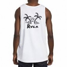 [RVCA] VA PALMER TANK WHT 루카 탱크탑 티셔츠