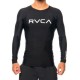 루카 남성 블랙 긴소매 래쉬가드 [RVCA] VA SPORT RASHGUARD 루카 반팔 래쉬가드 겸용 티셔츠