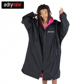 서핑방수방풍자켓 [DRY ROBE] 드라이로브 남녀공용 BLACK/PINK