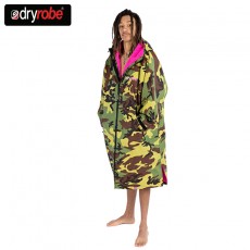 서핑방수방풍자켓 [DRY ROBE] 드라이로브 남녀공용 CAMO/PINK