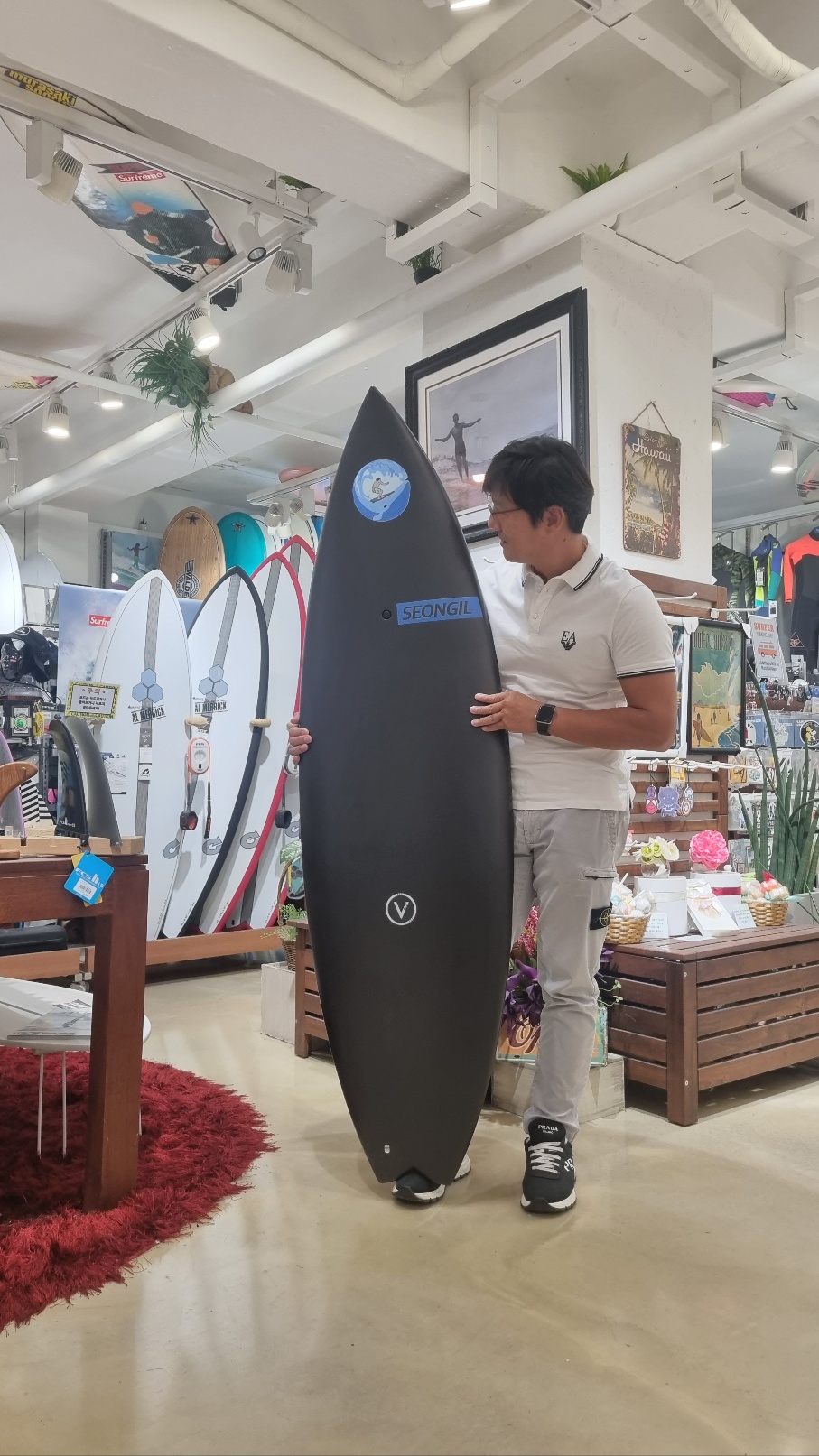 FULL CARBON SURFBOARD CUSTOM ODER 풀카본 커스텀 오더 (예약)