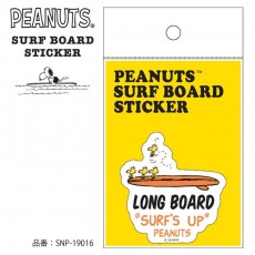 서핑 스티커 SNOOPY SURFBOARD STICKER 스누피 스티커 - LONG BOARD