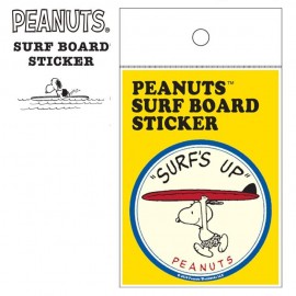 서핑 스티커 SNOOPY SURFBOARD STICKER 스누피 스티커 - SURF'S UP