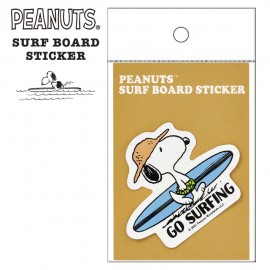 서핑 스티커 SNOOPY SURFBOARD STICKER 스누피 스티커 - GO SURFING