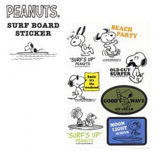 서핑 스티커 SNOOPY SURFBOARD STICKER 스누피 스티커 - ASSORT