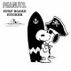 서핑 스티커 SNOOPY SURFBOARD STICKER 스누피 스티커 - PIRATE