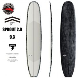 서핑롱보드 [CJ NELSON] 9.3 SPROUT 2.0 WHT / BRUSHED CARBON 씨제이 넬슨 THUNDERBOLT (3월말 입고 예정)
