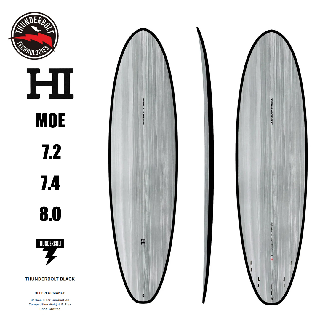 (예약) 서핑미드랭스 펀보드 카본 [HARLEY INGLEBY] MOE 할리 잉글비GREY CARBON THUNDERBOLT