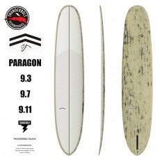 (예약) 서핑보드 롱보드 [CJ NELSON] PARAGON WHITE BRUSHED CARBON 씨제이 넬슨 THUNDERBOLT