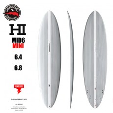 (예약) 서핑숏보드 [HARLEY INGLEBY] MID6 MINI 할리 잉글비 CANDY WHITE THUNDERBOLT