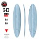 (예약) 서핑숏보드 [HARLEY INGLEBY] MID6 MINI 할리 잉글비 LIGHT BLUE THUNDERBOLT