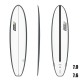서핑보드 미드랭스서프보드 채널아일랜드 X 토크 콜라보 CHANNEL ISLANDS X TORQ CHANCHO 7.0 / 7.6 GRAPHITE