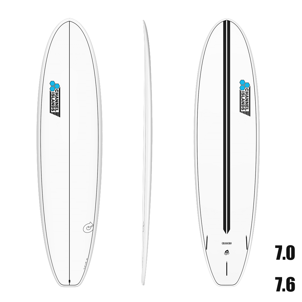 서핑보드 미드랭스서프보드 채널아일랜드 X 토크 콜라보 CHANNEL ISLANDS X TORQ CHANCHO 7.0 / 7.6 GRAPHITE