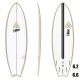 서핑보드 채널아일랜드 X 토크 콜라보 포드모드 CHANNEL ISLANDS X TORQ POD MOD 6.2 / 6.6 SAND
