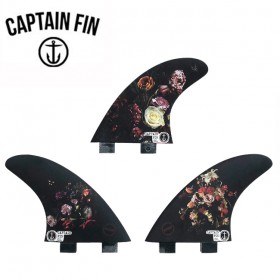 서핑보드핀 FCS1타입 M사이즈 [CAPTAIN FIN] MATT DION FLOWER