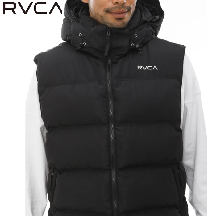 루카패딩베스트 [RVCA] PUFFER VEST (후드 탈부착)