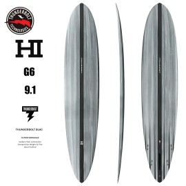 (프리오더)서핑롱보드 [HARLEY INGLEBY] G6 9.1 GRAY CARBON 할리잉글비 THUNDERBOLT