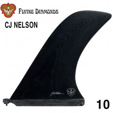 서핑롱보드핀 씨제이넬슨 10.0 [FLYING DIAMONDS] CJ NELSON NOSERIDER BLACK
